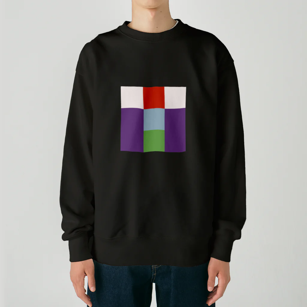 3×3 のドット絵のヒースレジャー - 3×3 のドット絵 Heavyweight Crew Neck Sweatshirt