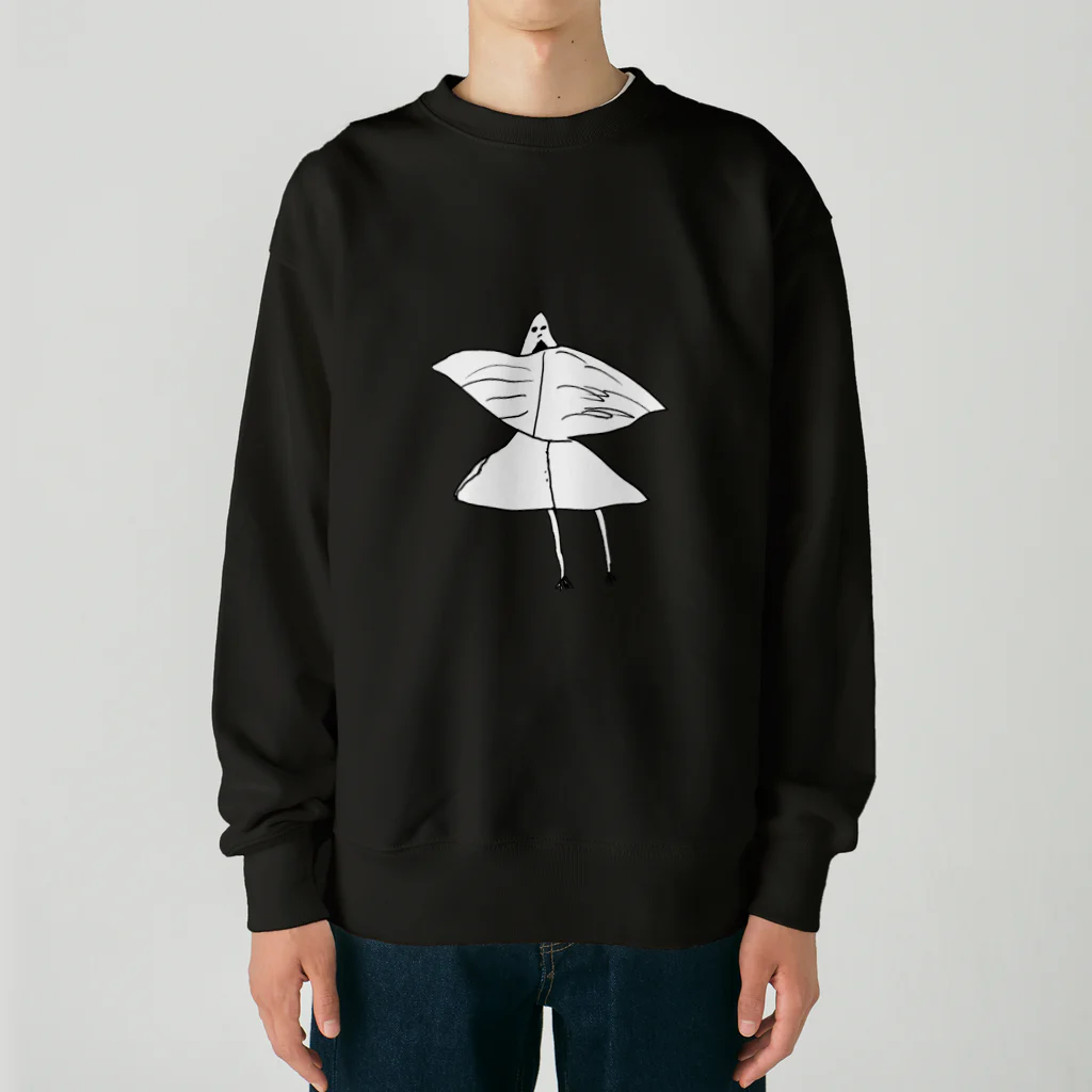 鳥女の夢の鳥女 Heavyweight Crew Neck Sweatshirt