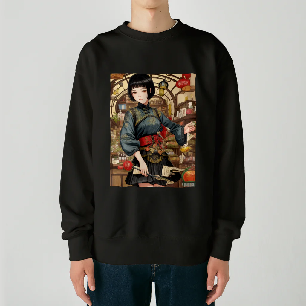 漢方薬の子の漢方薬の子#18 Heavyweight Crew Neck Sweatshirt