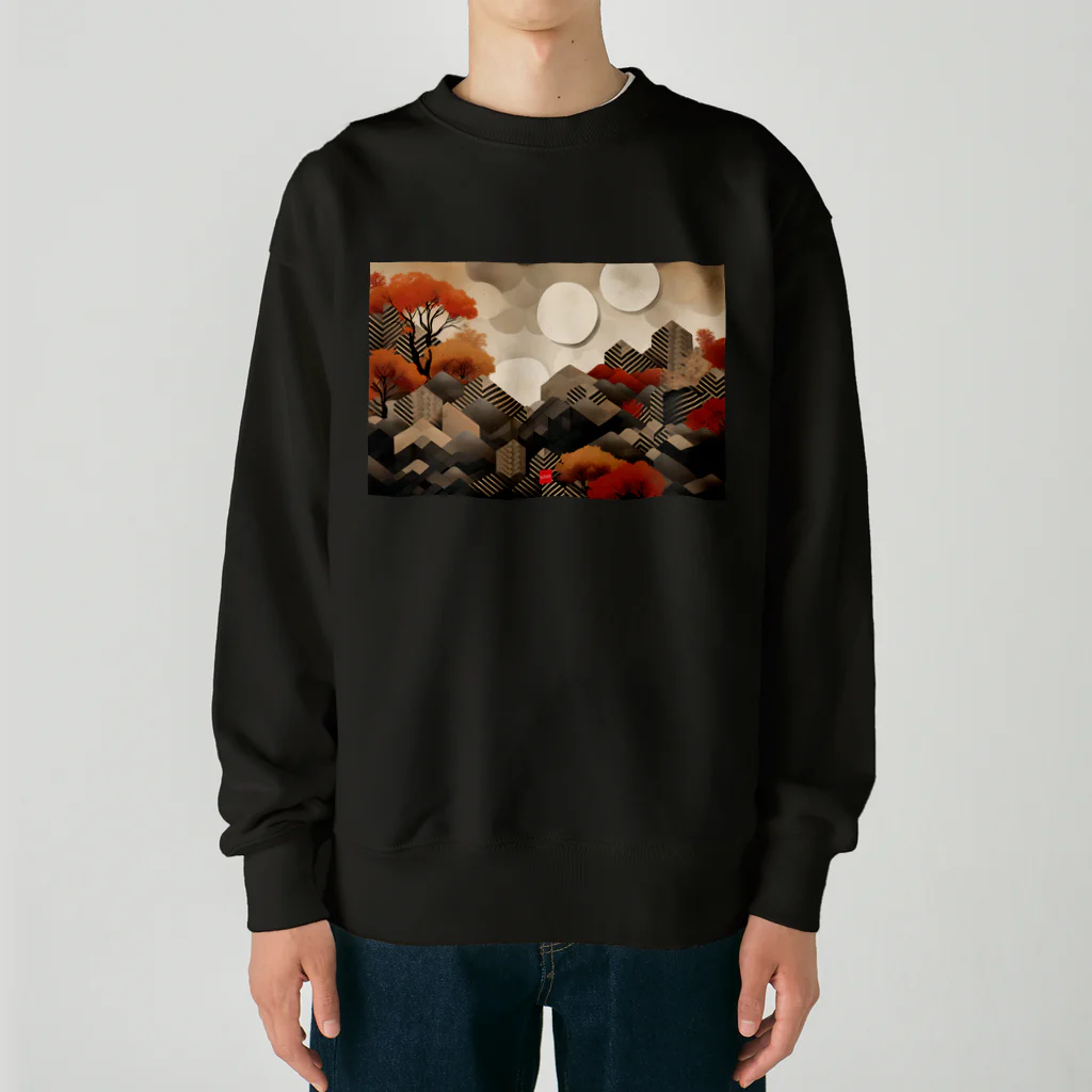 まみおデザインのautumn Heavyweight Crew Neck Sweatshirt