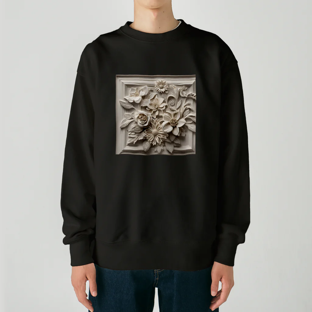 ANSの神秘的な花 Heavyweight Crew Neck Sweatshirt