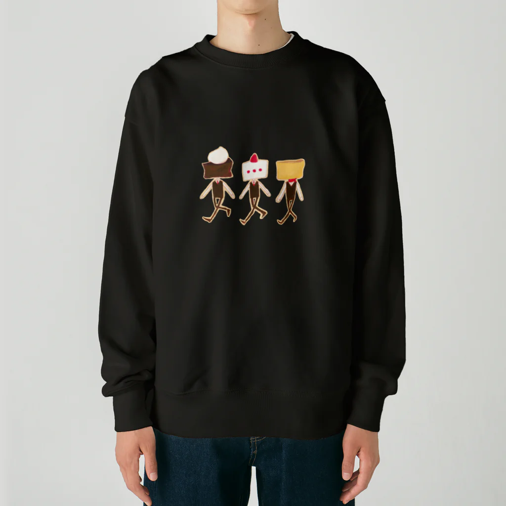 さゆのケーキ頭さん Heavyweight Crew Neck Sweatshirt