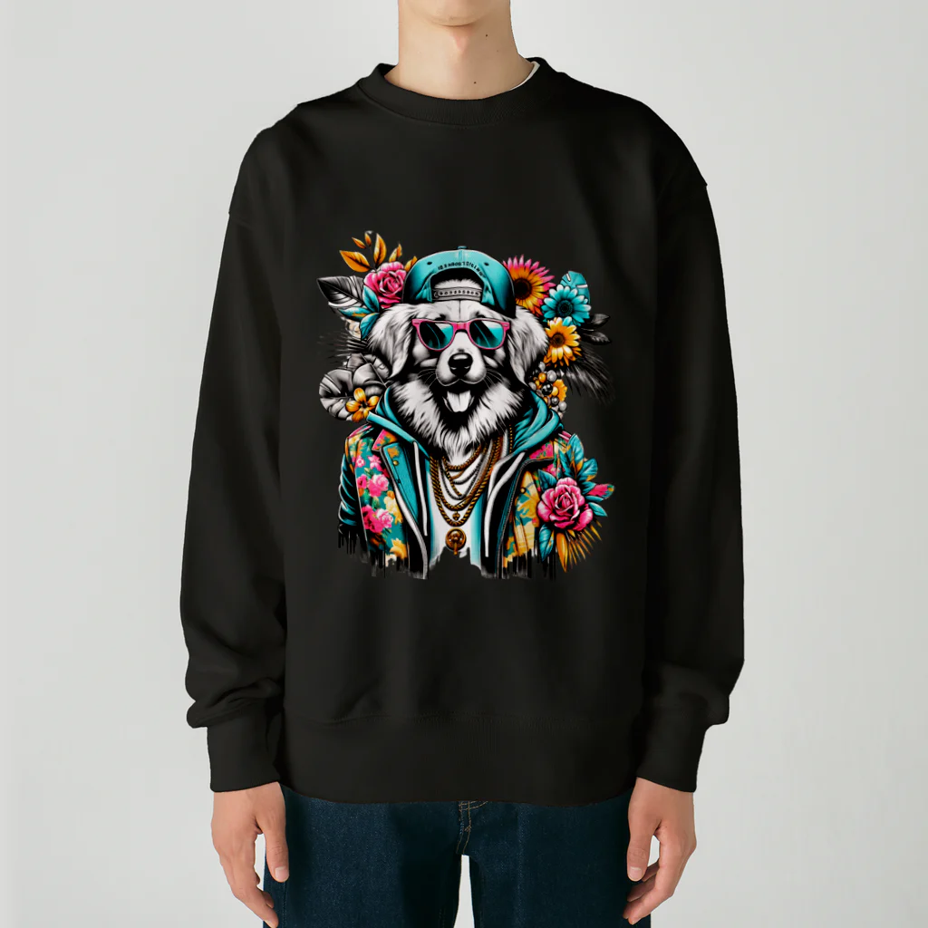 521のFunky Dog Heavyweight Crew Neck Sweatshirt