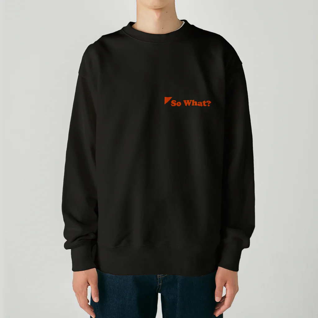 ACサソリチャンのSo　What？ Heavyweight Crew Neck Sweatshirt