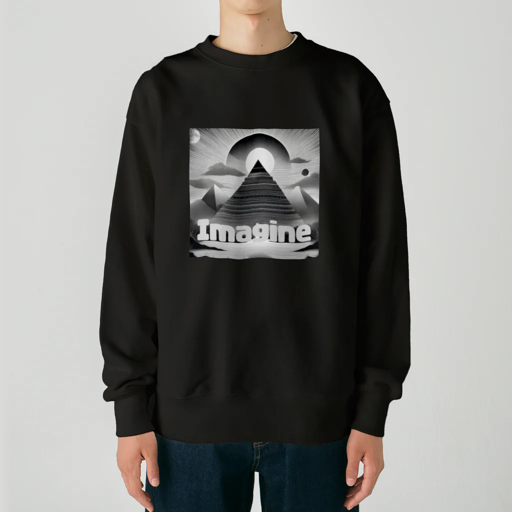 MOONのImagineシリーズ３ Heavyweight Crew Neck Sweatshirt