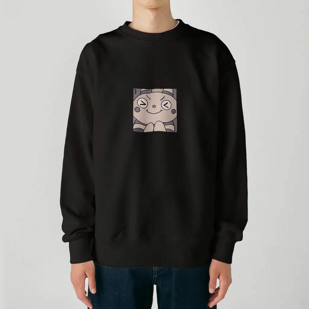 暗黒美ショップ（ブラックビショップ）のぶりっ子ツノ生え虫 Heavyweight Crew Neck Sweatshirt