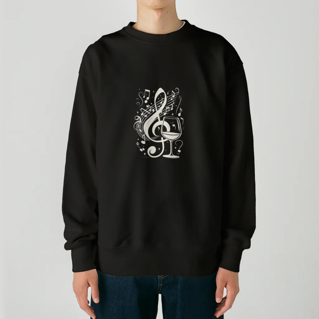 KsdesignのThe Rhythm of Wine Heavyweight Crew Neck Sweatshirt