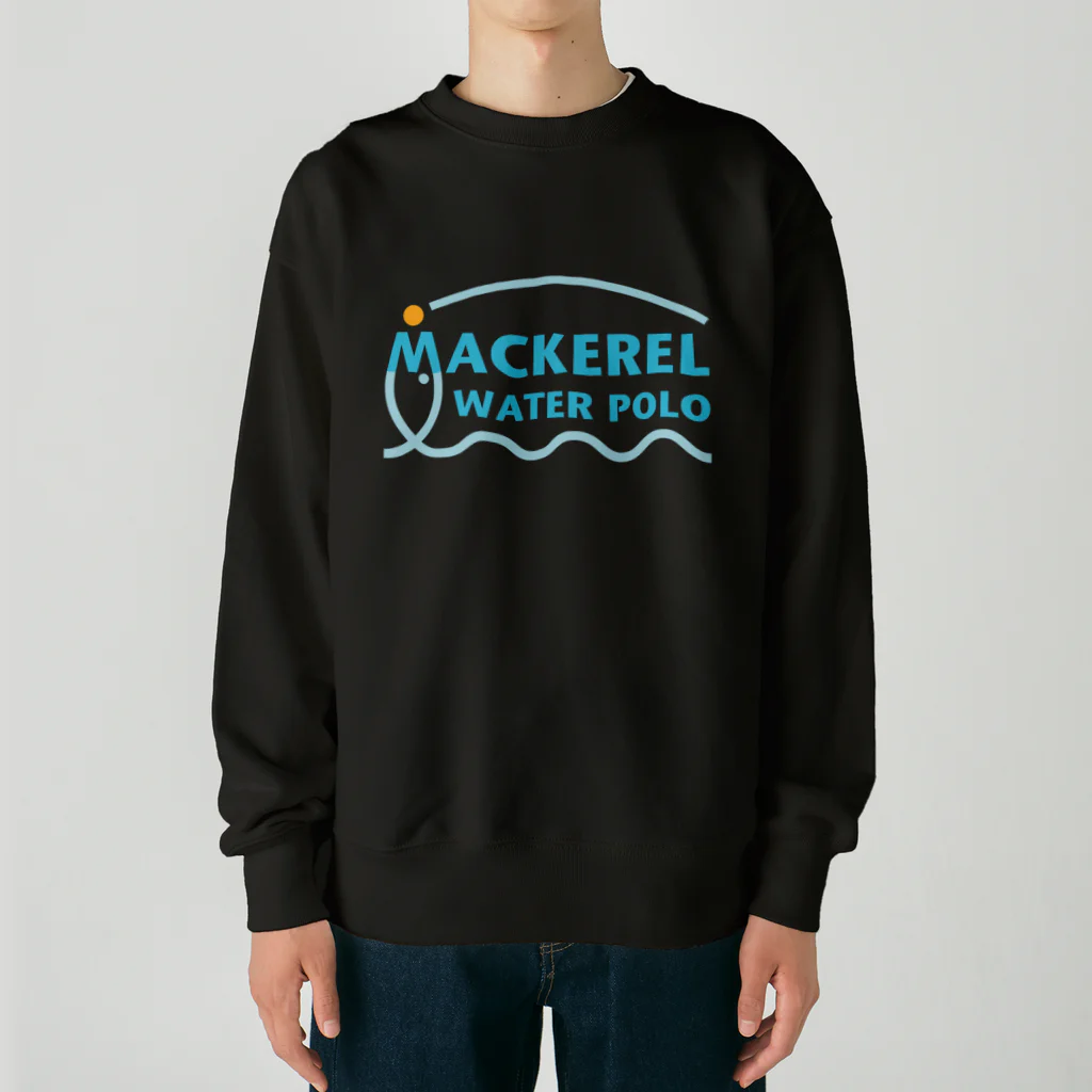 MACKEREL WATER POLOのMACKEREL（メインロゴカラー）片面プリント Heavyweight Crew Neck Sweatshirt