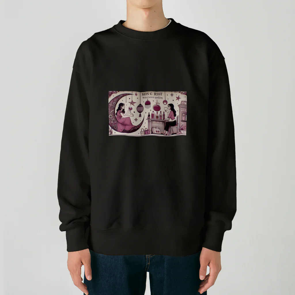 MOONY'S Wine ClosetのExotic Heavyweight Crew Neck Sweatshirt