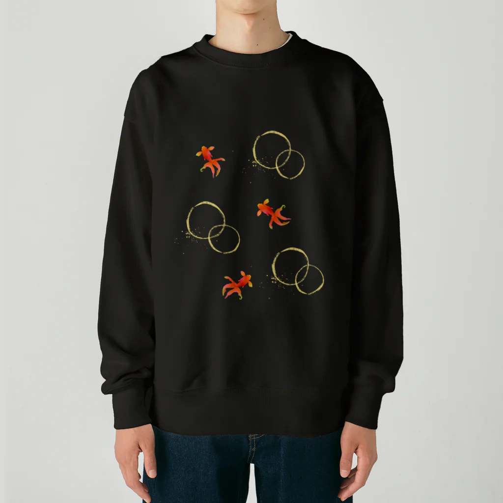 きら星の金魚 Heavyweight Crew Neck Sweatshirt