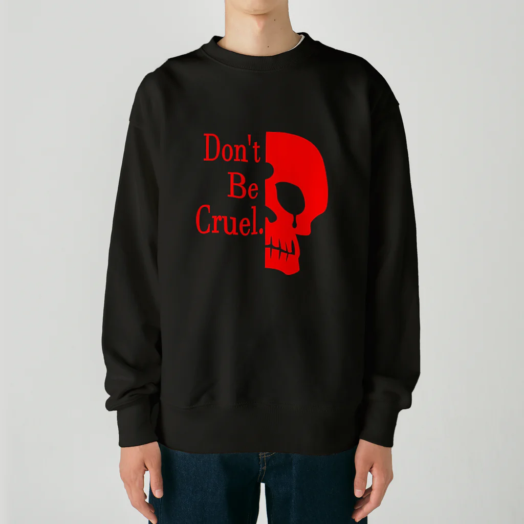 『NG （Niche・Gate）』ニッチゲート-- IN SUZURIのDon't Be Cruel.(赤) Heavyweight Crew Neck Sweatshirt