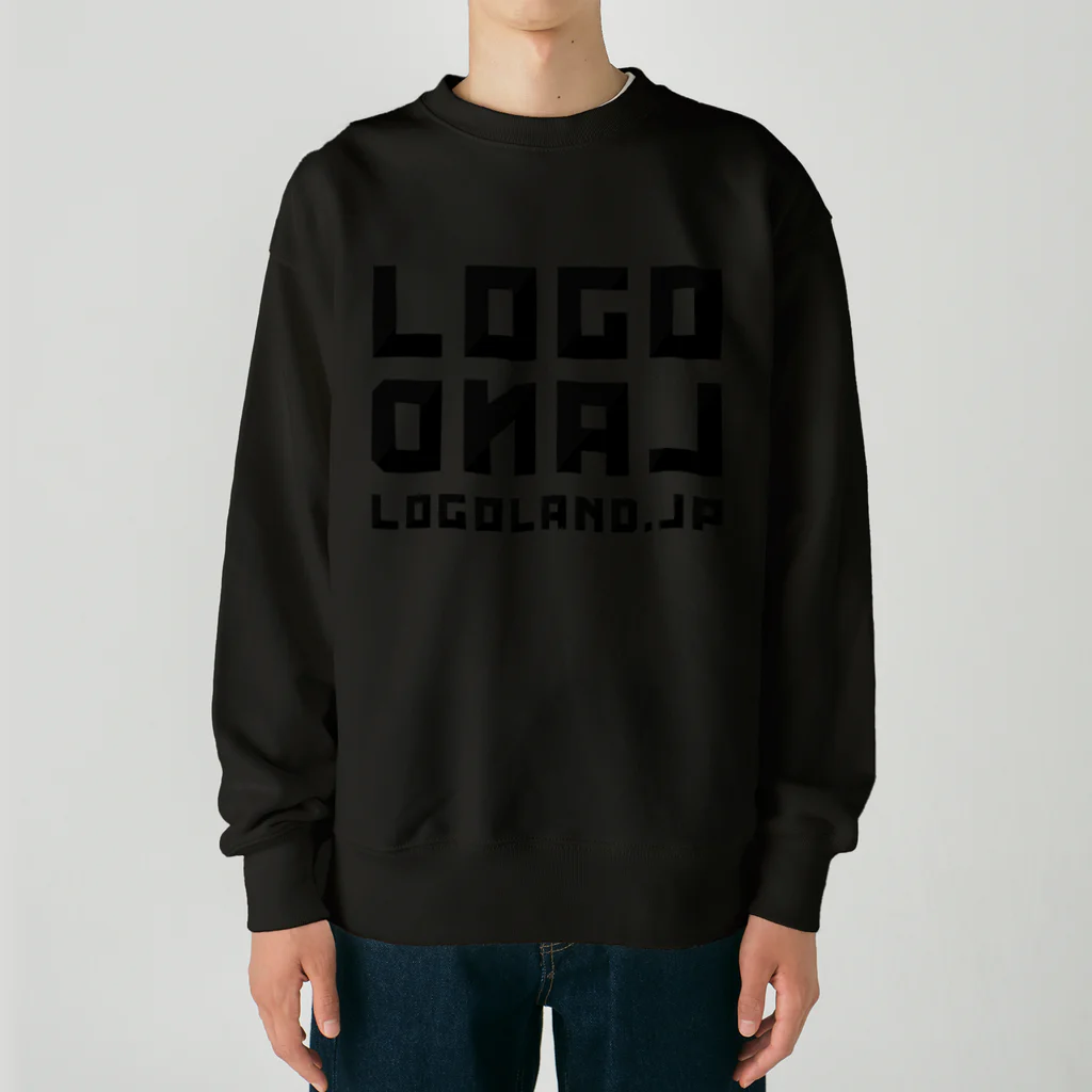 AEDIのLogoLand logoland.jp Logo （ロゴランド logoland.jp ロゴ） Heavyweight Crew Neck Sweatshirt