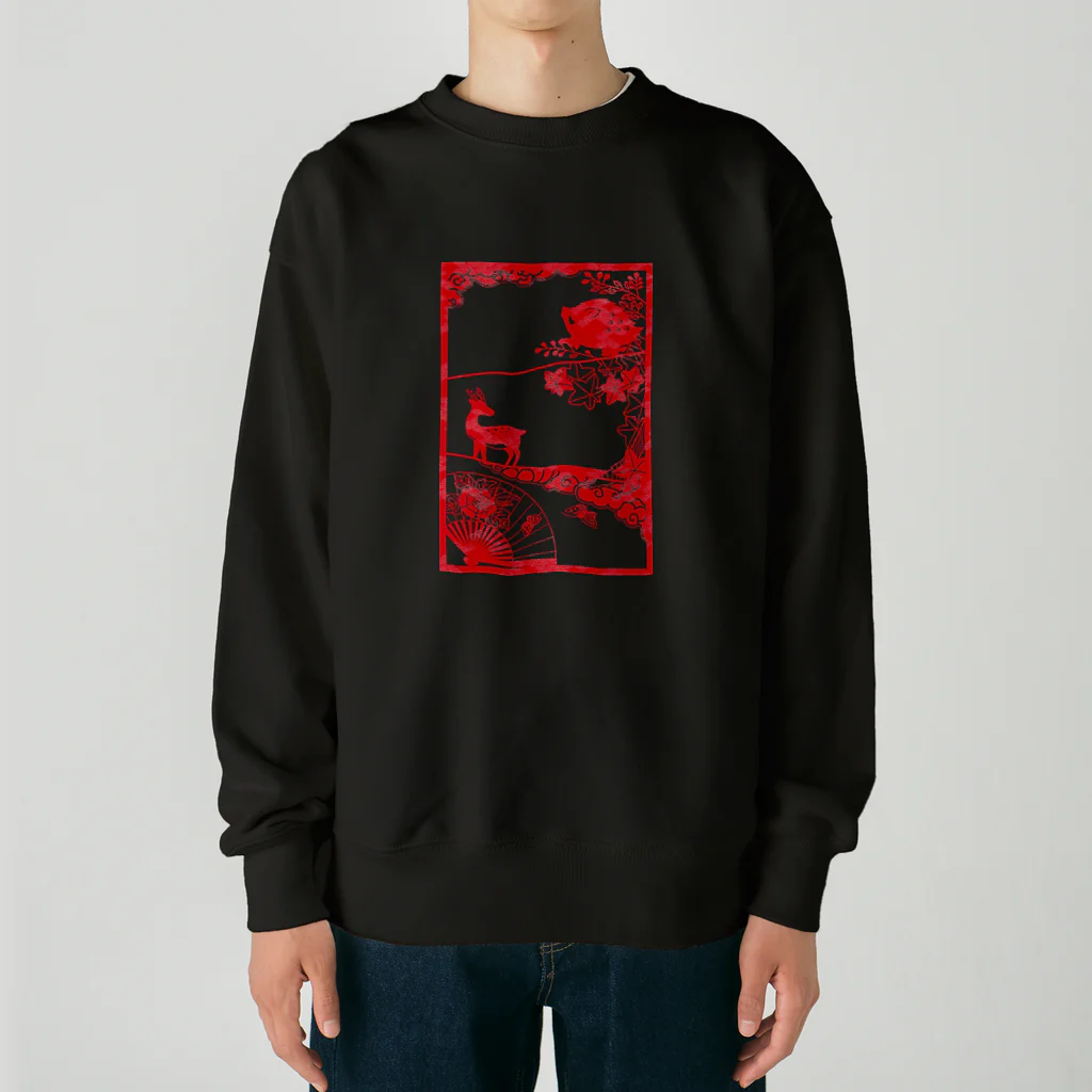 甘漏り屋のiNoshiKachO Heavyweight Crew Neck Sweatshirt