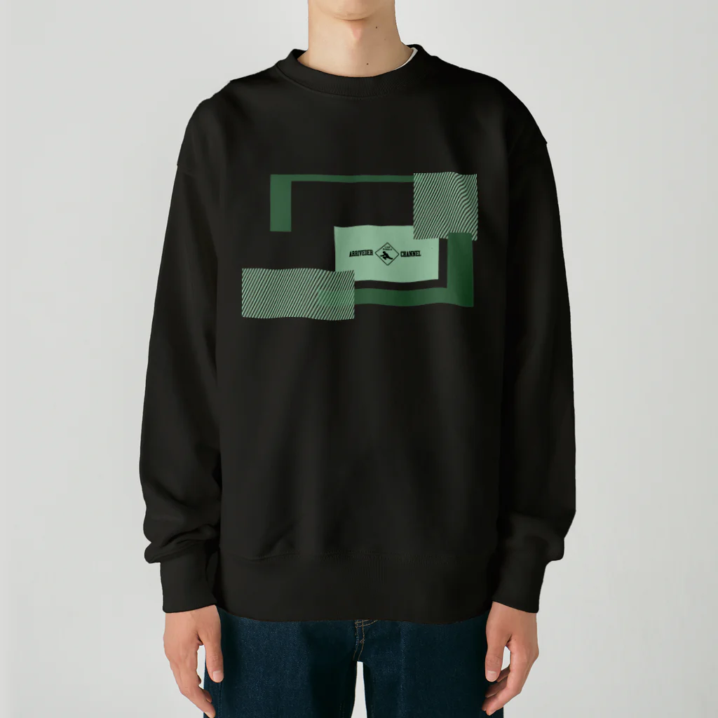 アリーヴェデルチャンネルSHOPのCYBER WINDOW GRN Heavyweight Crew Neck Sweatshirt