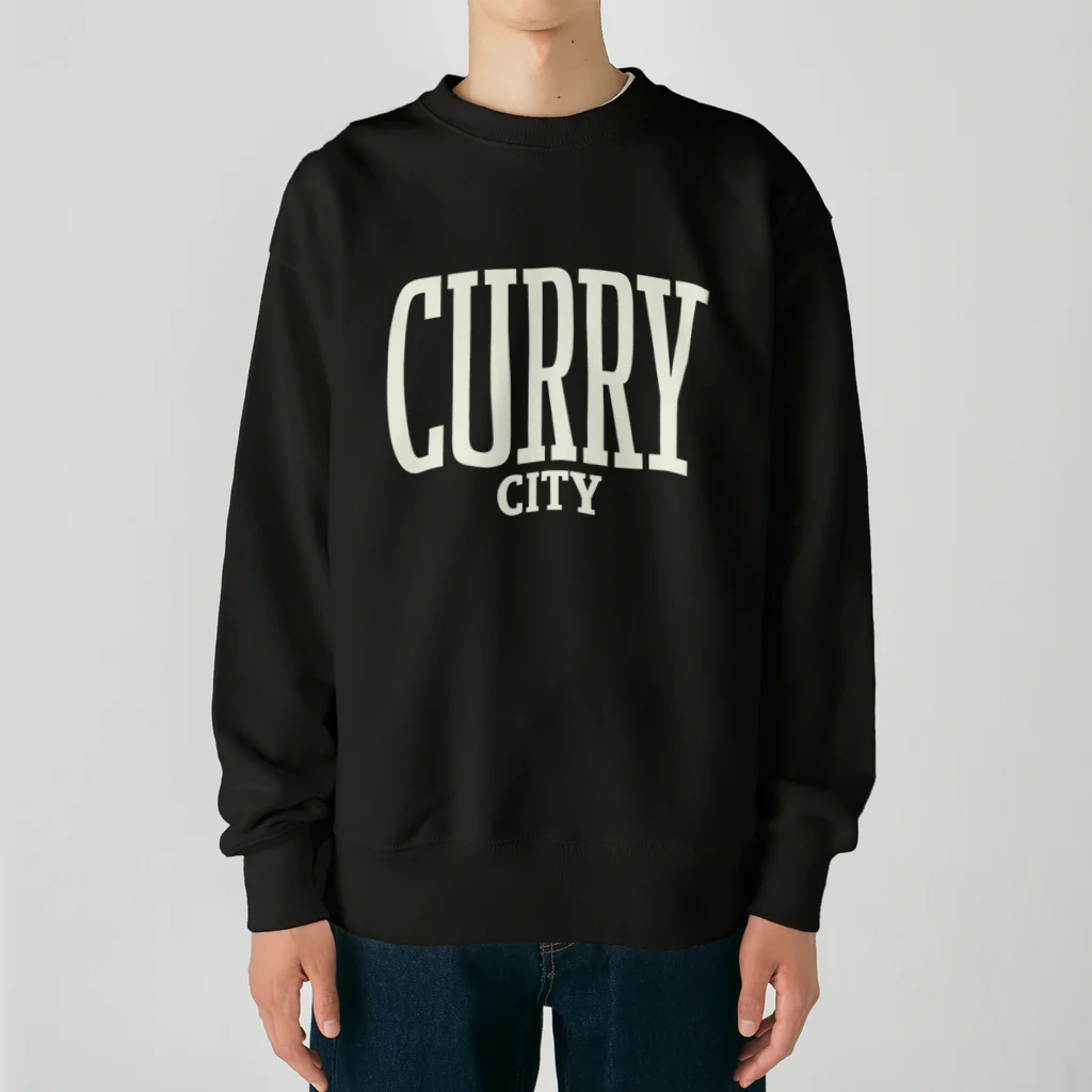 LONESOME TYPE ススの🍛CURRY CITY （KINARI） Heavyweight Crew Neck Sweatshirt