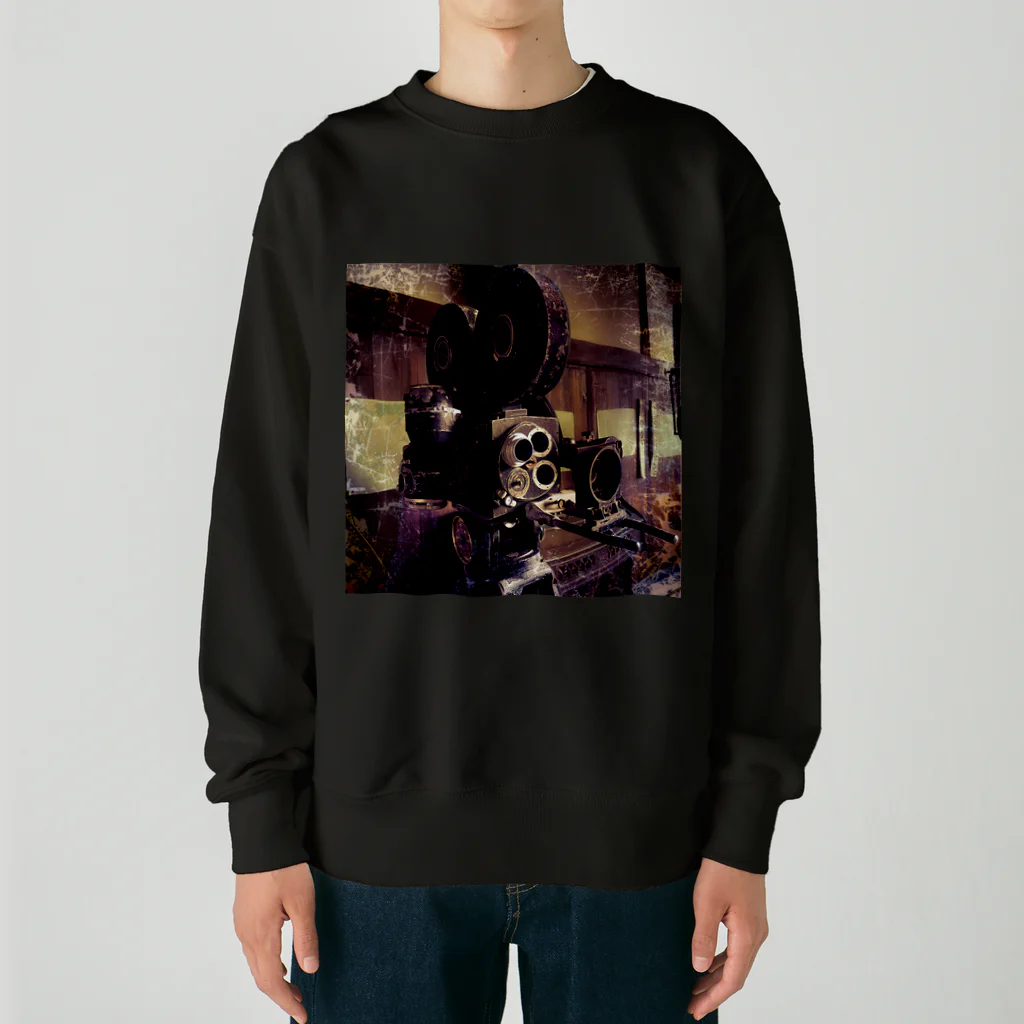 suparnaの昭和の風景 1 Heavyweight Crew Neck Sweatshirt