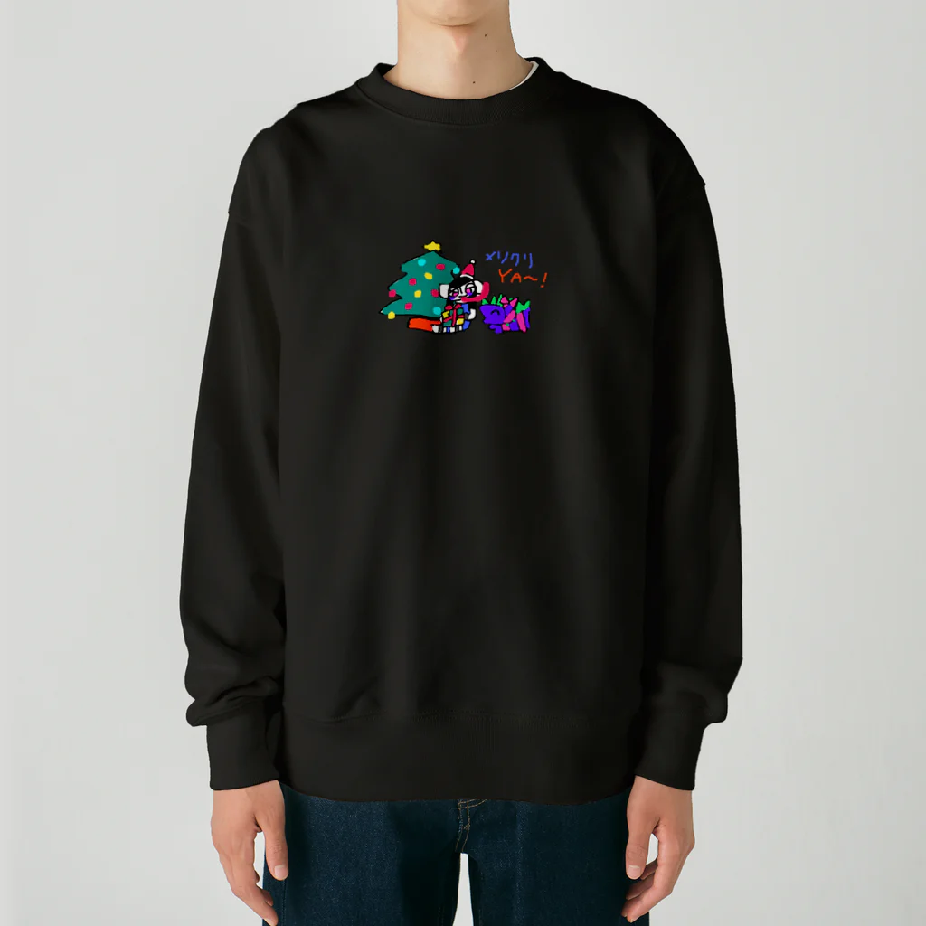 支配者様に投げ銭ショッッップのメリクリYA〜! Heavyweight Crew Neck Sweatshirt