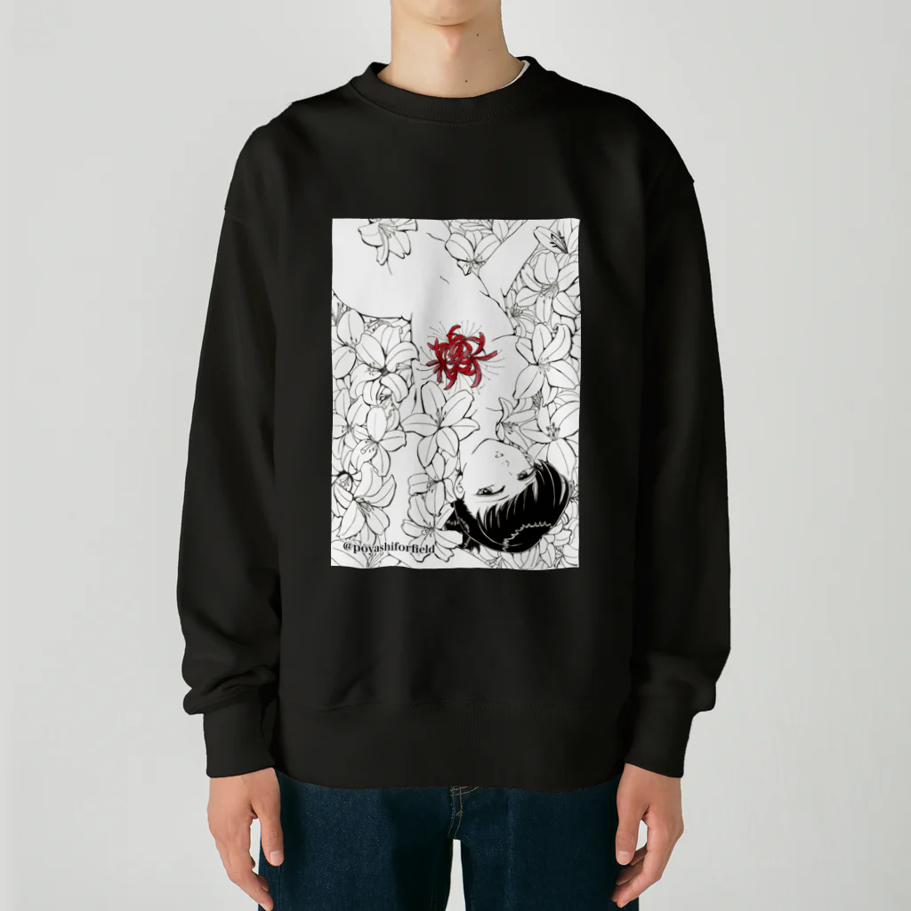 こやしファクトリーの花園（全体） Heavyweight Crew Neck Sweatshirt