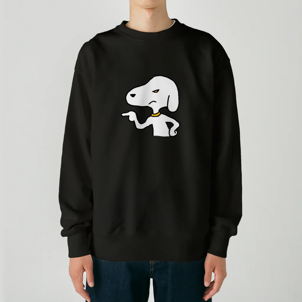 ﾍﾞﾀのわるいイヌ Heavyweight Crew Neck Sweatshirt