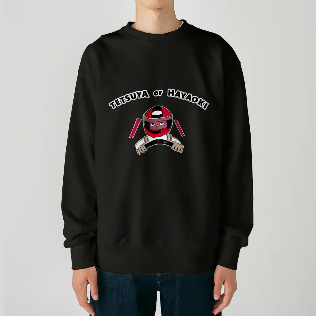 NIKORASU GOのF1デザイン「徹夜OR早起き」 Heavyweight Crew Neck Sweatshirt