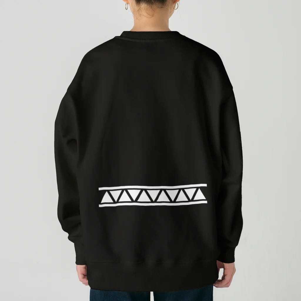 Kawailele Storeのsankaku02 Heavyweight Crew Neck Sweatshirt