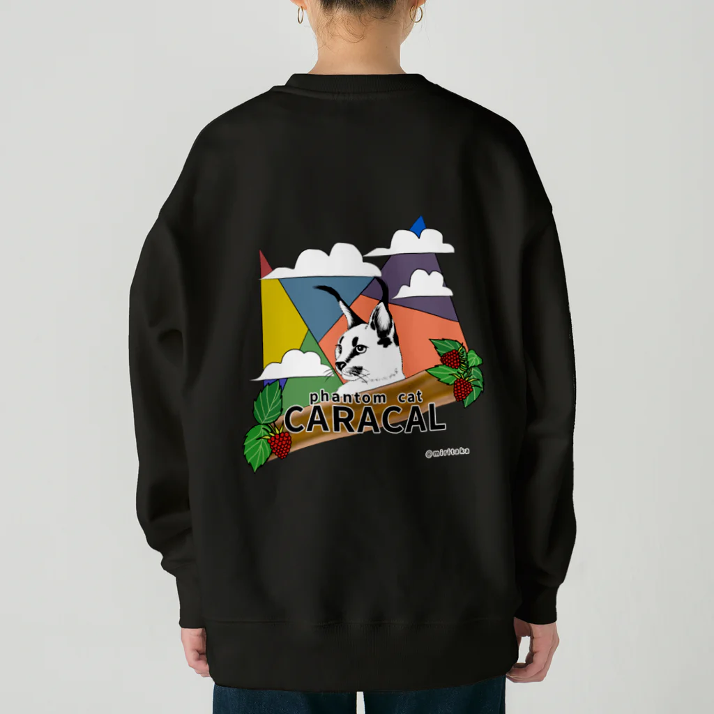 miritakaの時間の幻の猫 Heavyweight Crew Neck Sweatshirt