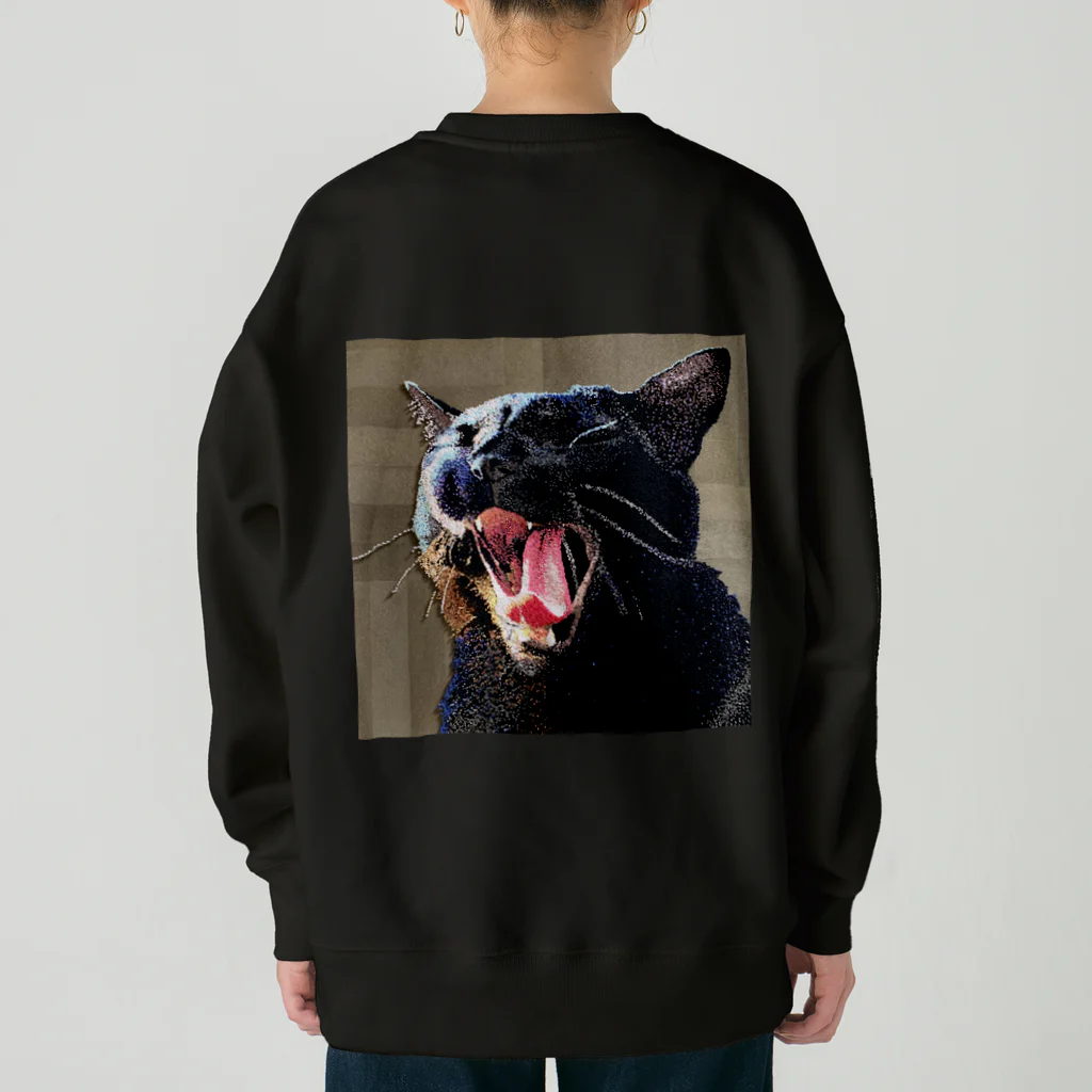 cotton_catのcotton cat 白綿棒 Heavyweight Crew Neck Sweatshirt