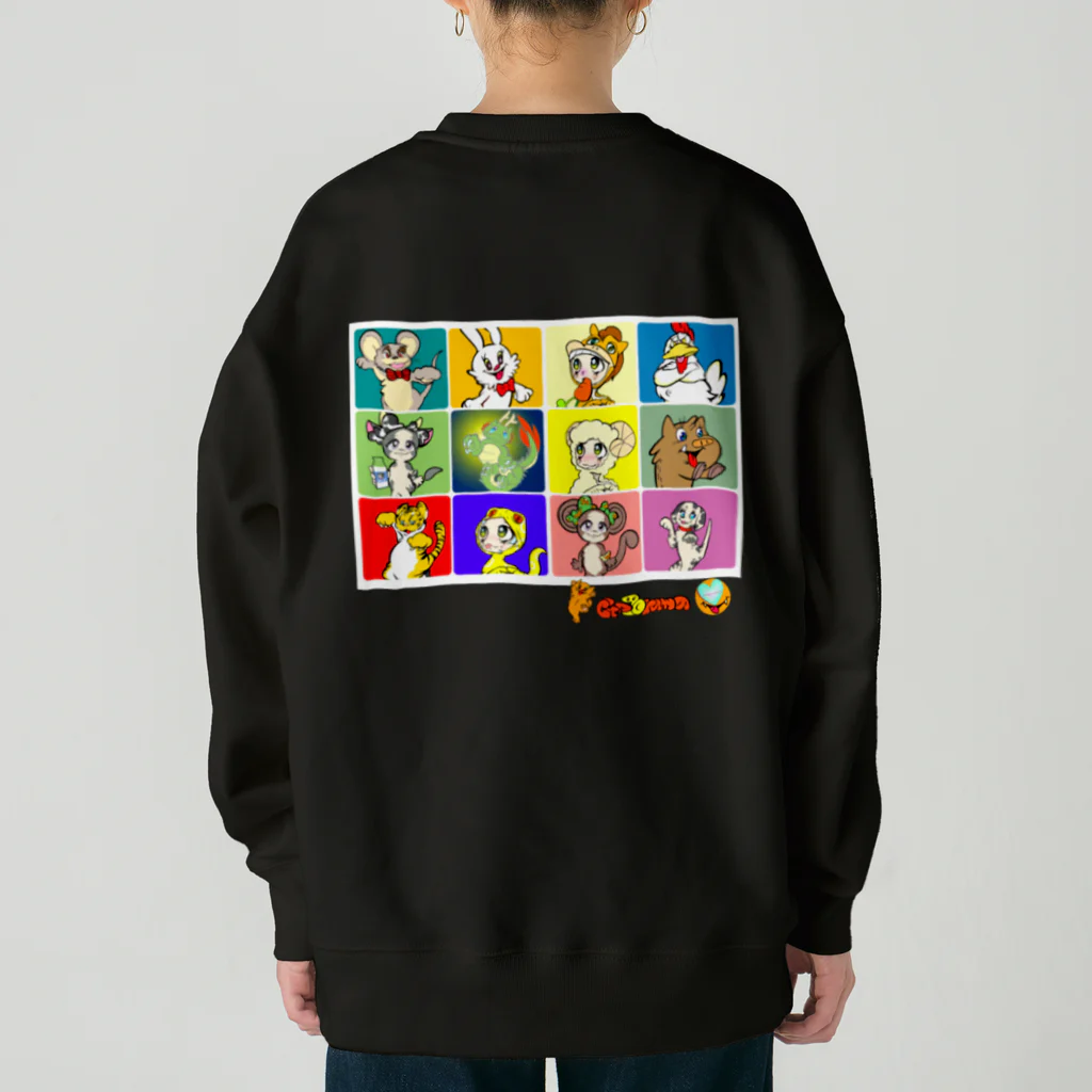 ちゃとらま　CHA10ramaのUTTII☆ROOSTER Heavyweight Crew Neck Sweatshirt