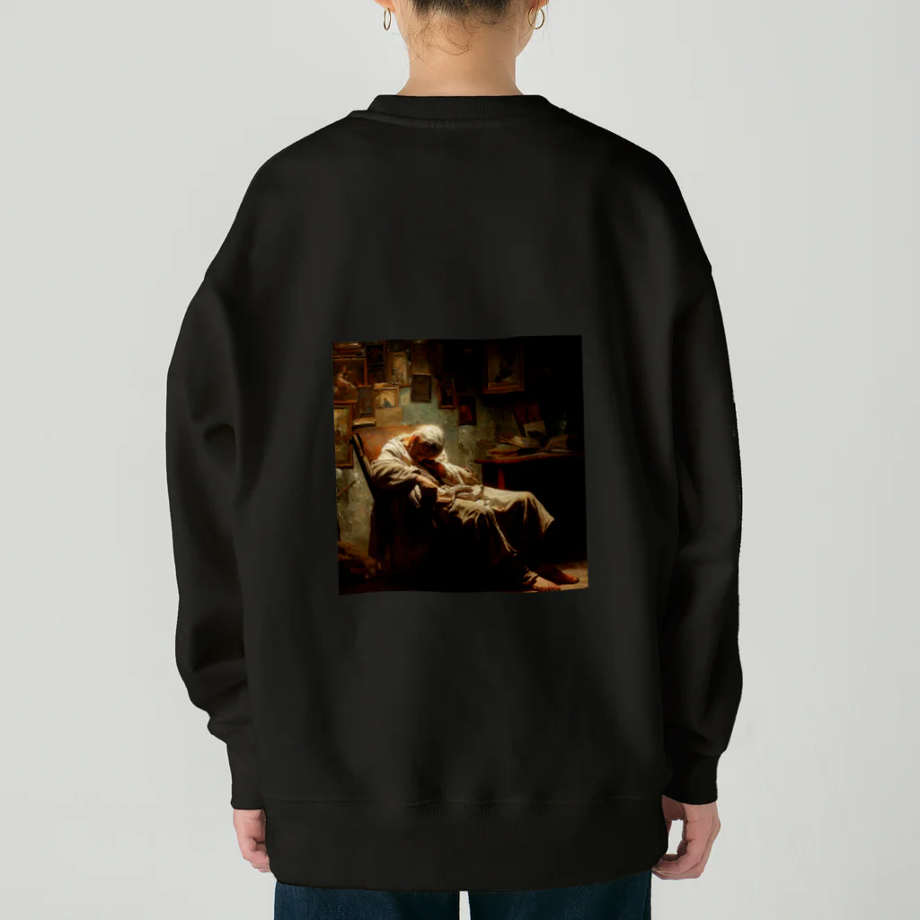 人間発電所のサルスベリの木の下には靴下が埋まっている Heavyweight Crew Neck Sweatshirt