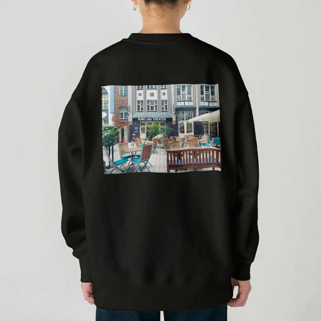 たびのきろくの世界の土地と風景・ベルリン Heavyweight Crew Neck Sweatshirt