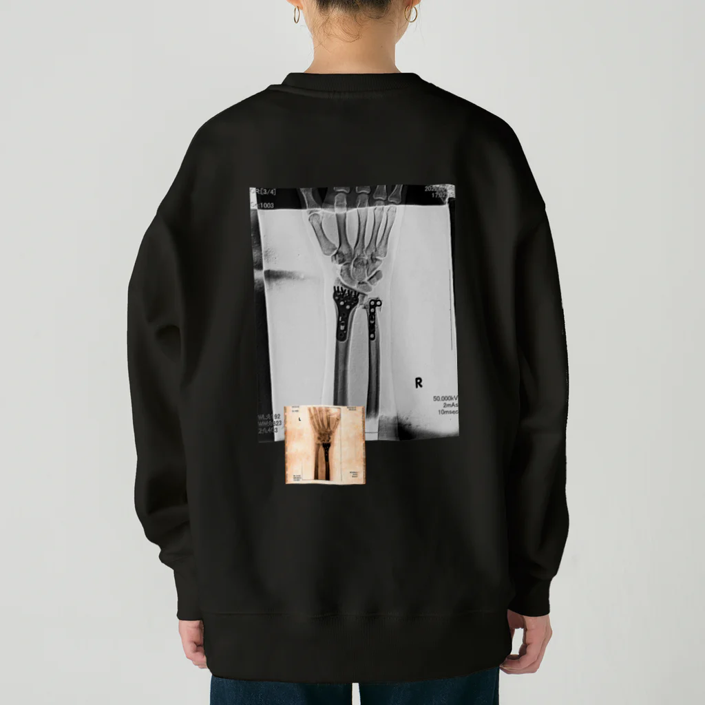 i=! ProjectのCyborg Arms Heavyweight Crew Neck Sweatshirt