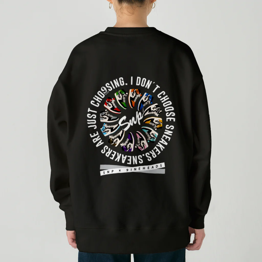 王子のアパレル SnprinceのSnp×9ine SneakersCircle Heavyweight Crew Neck Sweatshirt