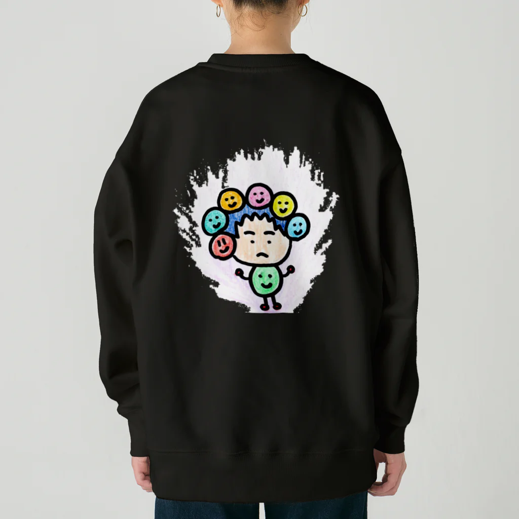 tmy_fのまるくん Heavyweight Crew Neck Sweatshirt