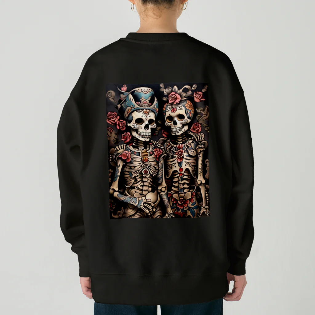 Skull sectionのきれいなガイコツ Heavyweight Crew Neck Sweatshirt