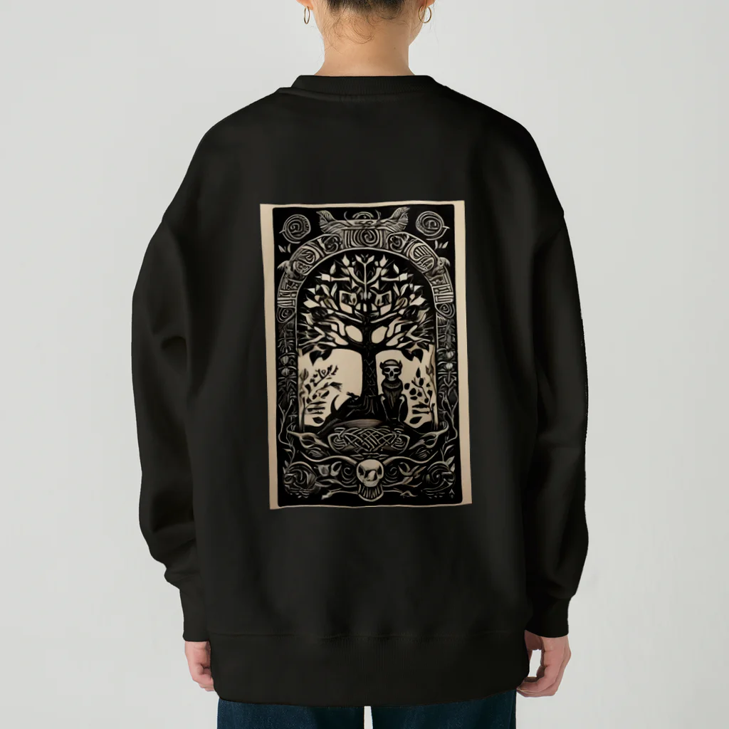 Skull sectionのドクロの木 Heavyweight Crew Neck Sweatshirt