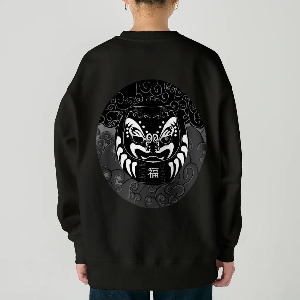 Daruma.comの酩酊達磨トレーナー Heavyweight Crew Neck Sweatshirt