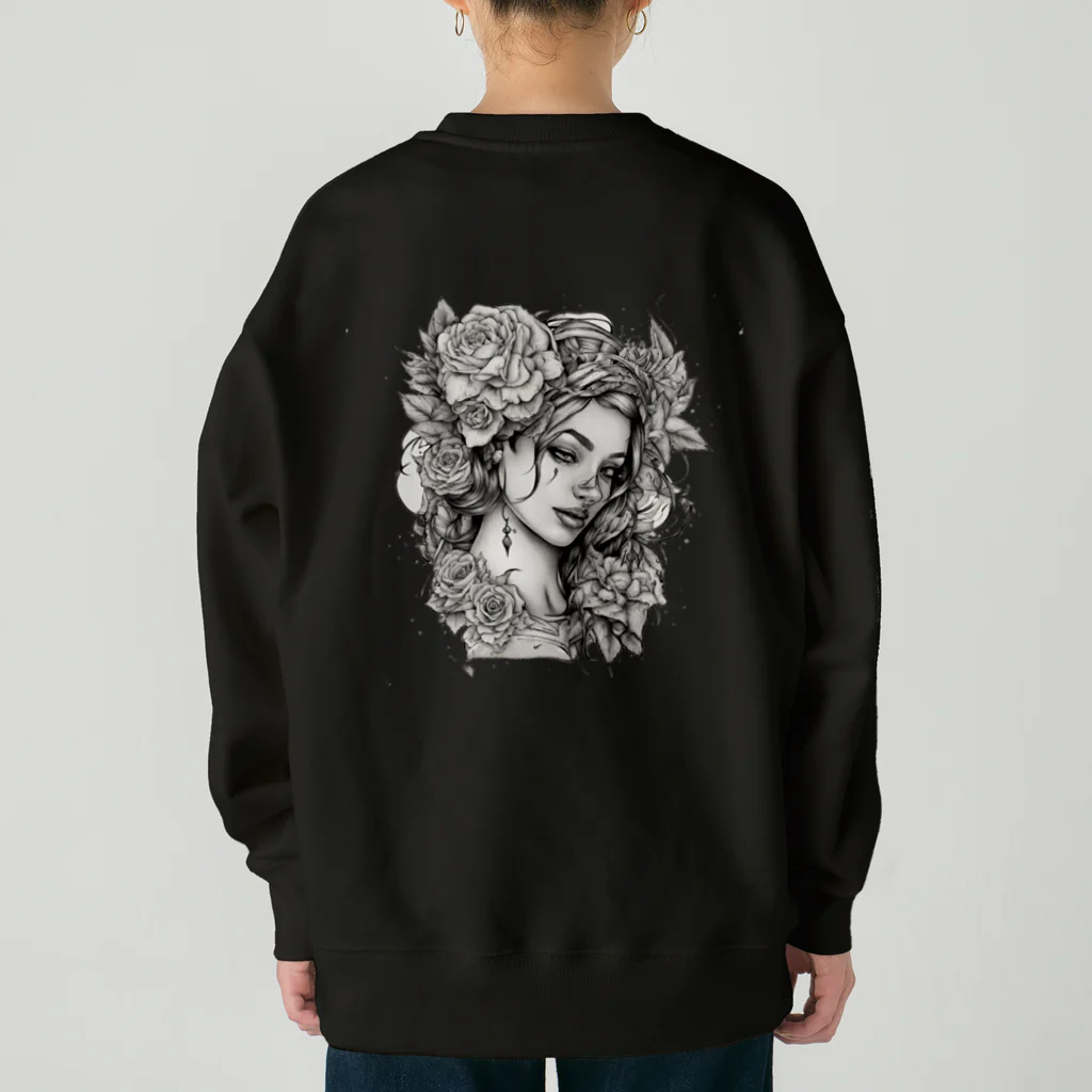 エスティーの美しい女性 Heavyweight Crew Neck Sweatshirt