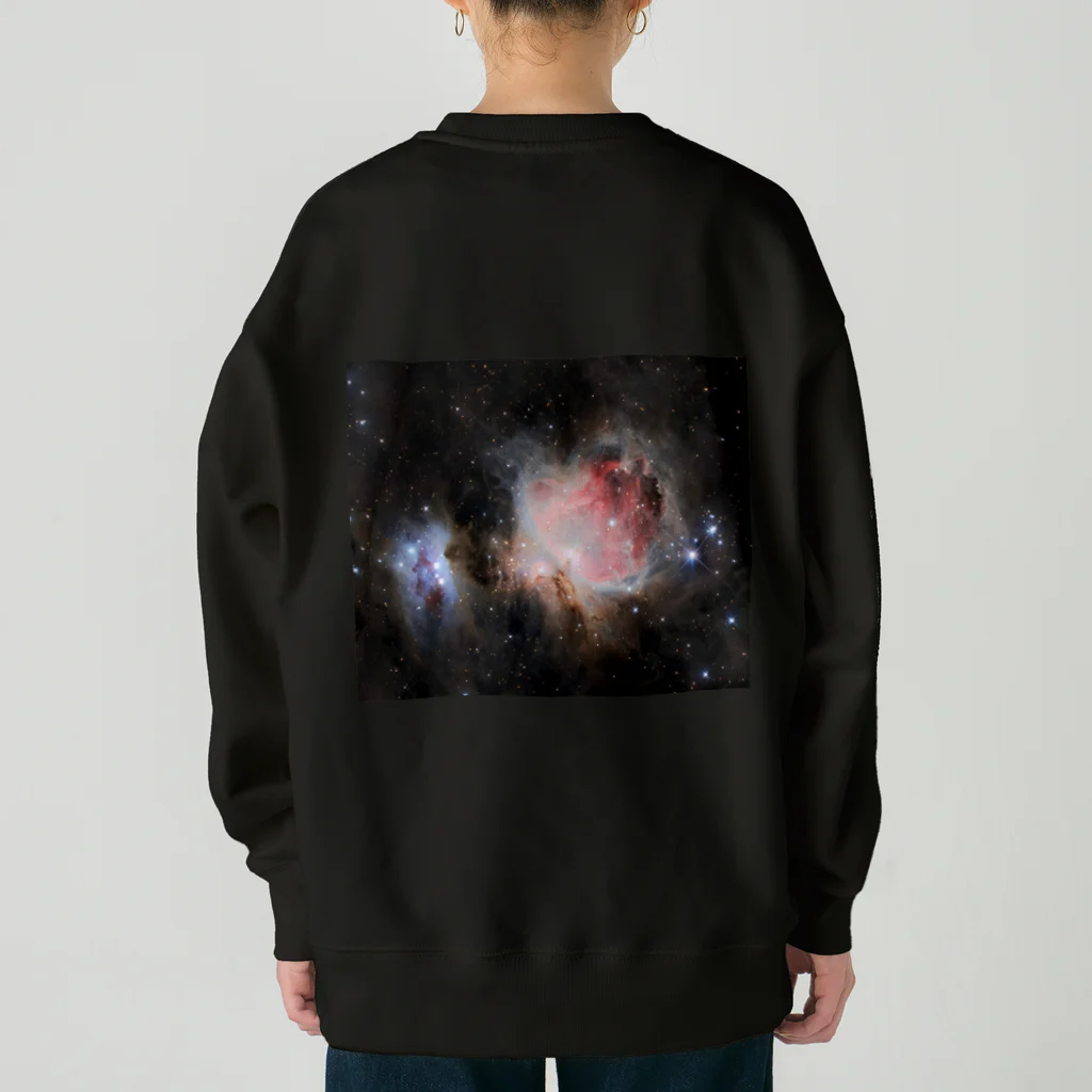 S204_Nanaのオリオン大星雲 Heavyweight Crew Neck Sweatshirt