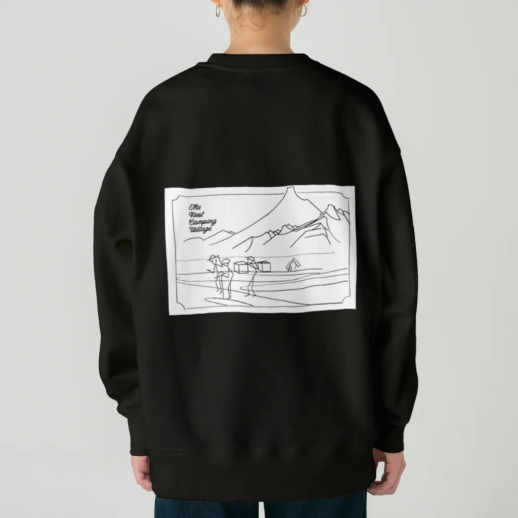 The Nest Camping Villageの#Ukiyoe Heavyweight Crew Neck Sweatshirt