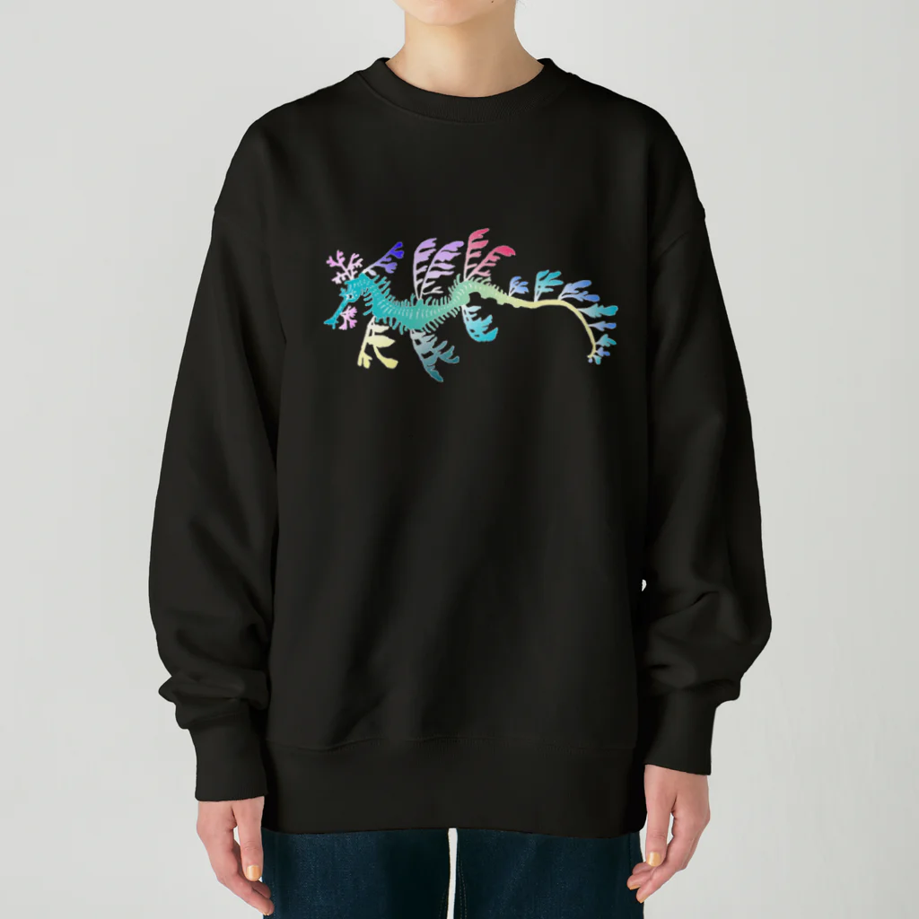 栗坊屋のリーフィーシードラゴン Heavyweight Crew Neck Sweatshirt