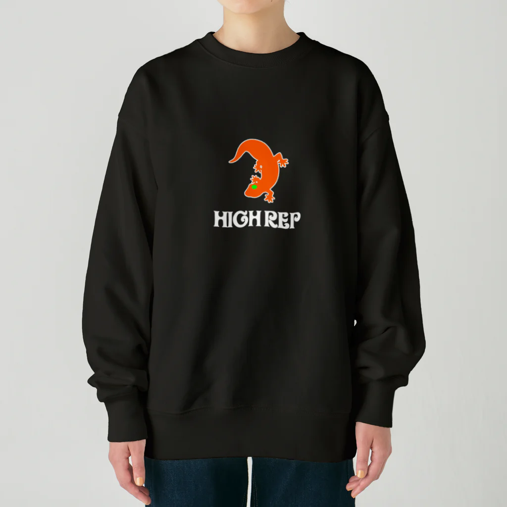 にるず🍊High REP🍊のチャラ男タンジェリン Heavyweight Crew Neck Sweatshirt