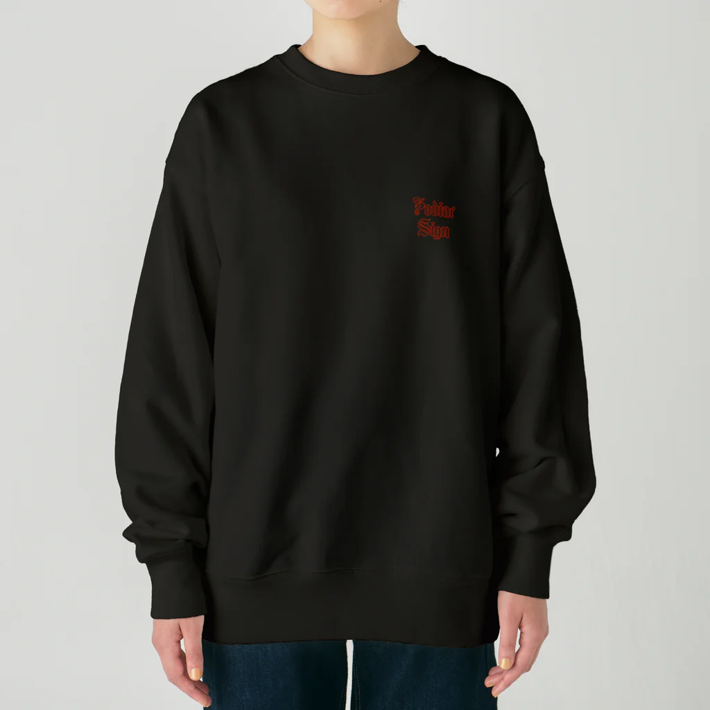 zodiac signの寅さん Heavyweight Crew Neck Sweatshirt