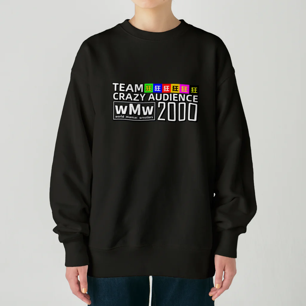 マスクド・ニシオカの2000人達成記念グッズ Heavyweight Crew Neck Sweatshirt