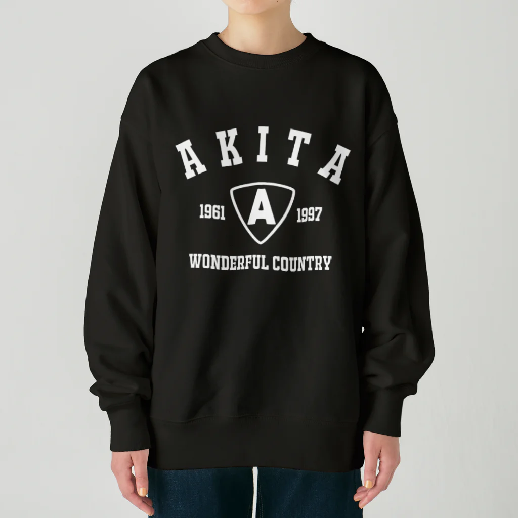 アージーの美の国、秋田 Heavyweight Crew Neck Sweatshirt