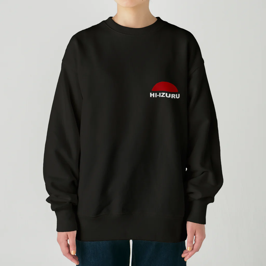 HI-IZURUのヘビーウェイトスウェット　simpleline002 Heavyweight Crew Neck Sweatshirt