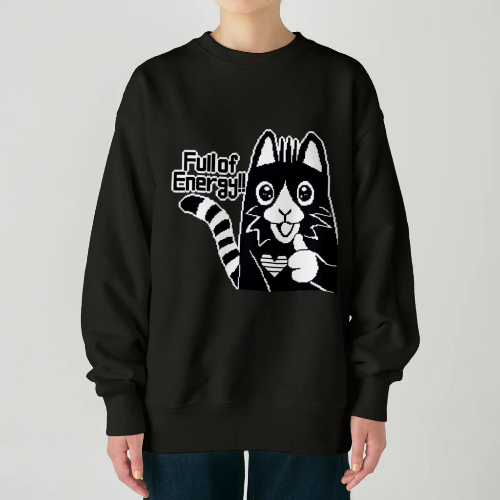 Cheap_KAWAIIの元気満タン!キャット Heavyweight Crew Neck Sweatshirt