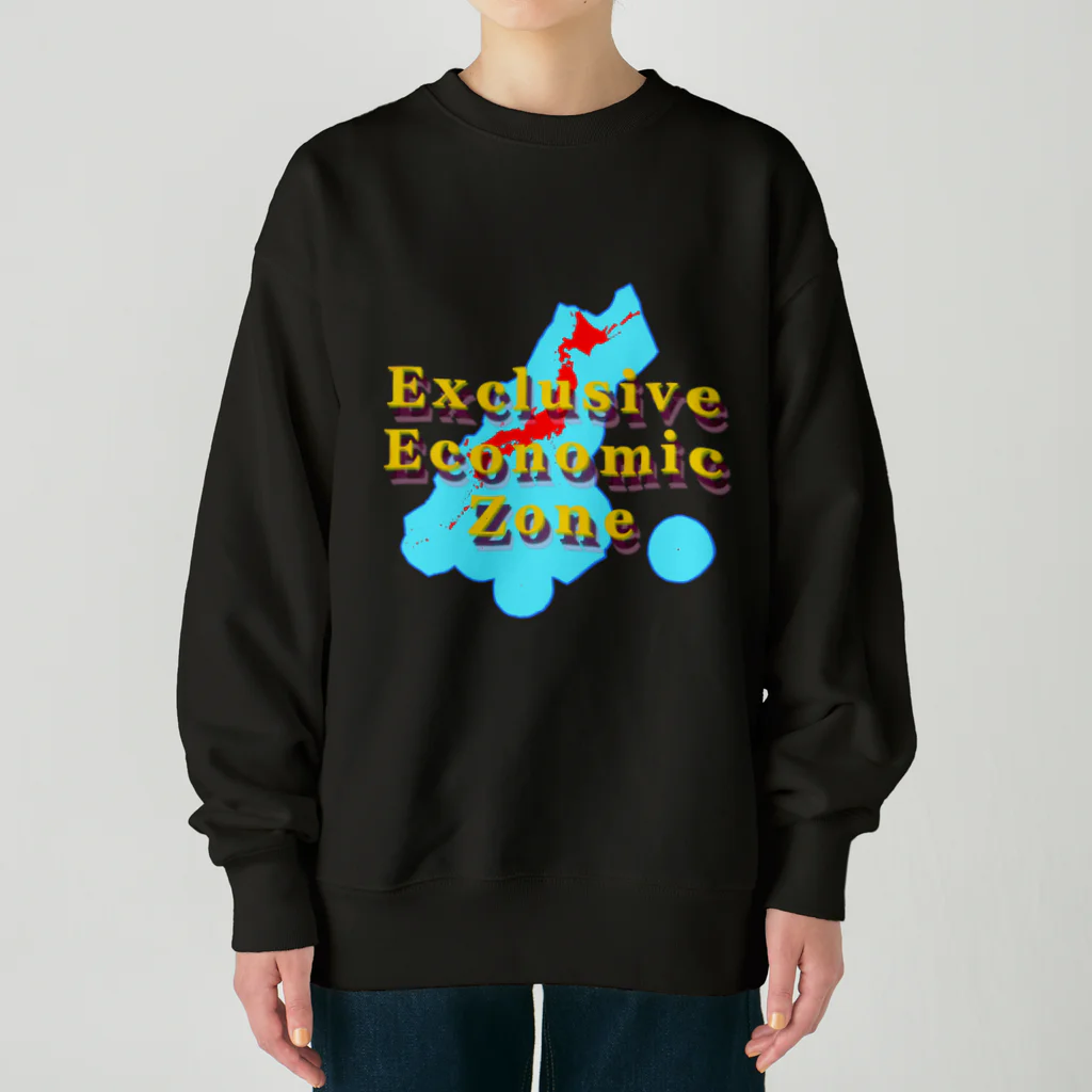 はるのまちのExclusive Economic Zone Heavyweight Crew Neck Sweatshirt