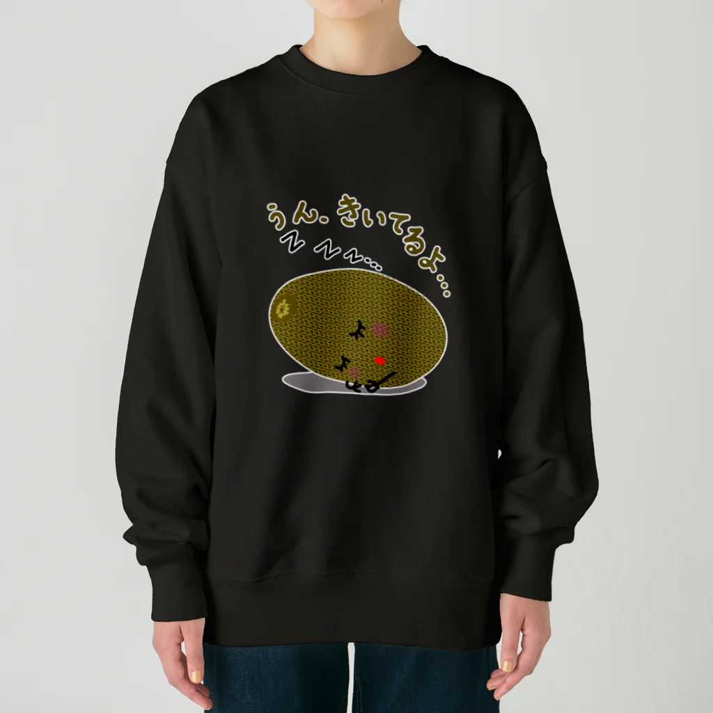 MZグラフィックスのスリーピー　キウィ　きいてるよ Heavyweight Crew Neck Sweatshirt