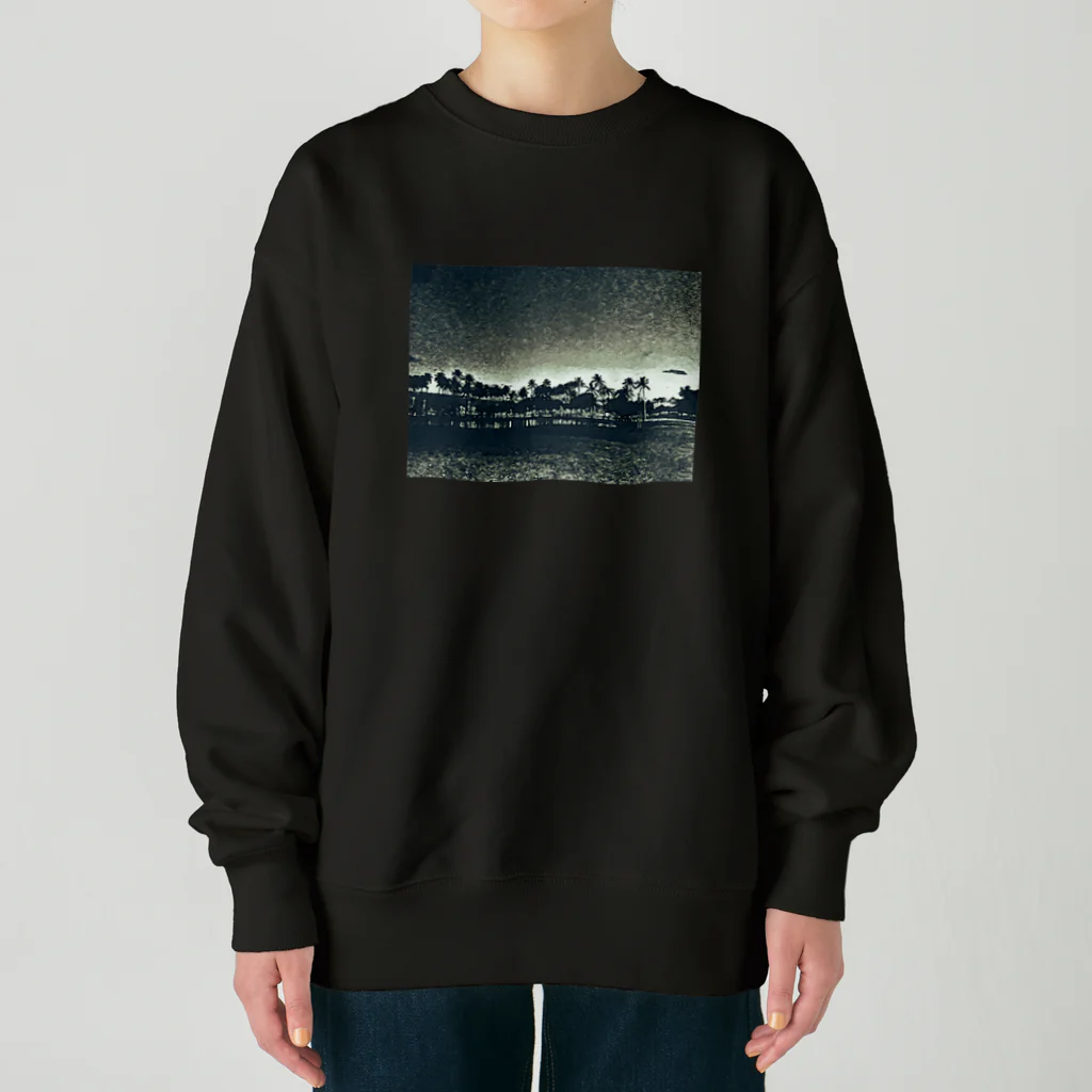 わらしゃんどの南国 Heavyweight Crew Neck Sweatshirt