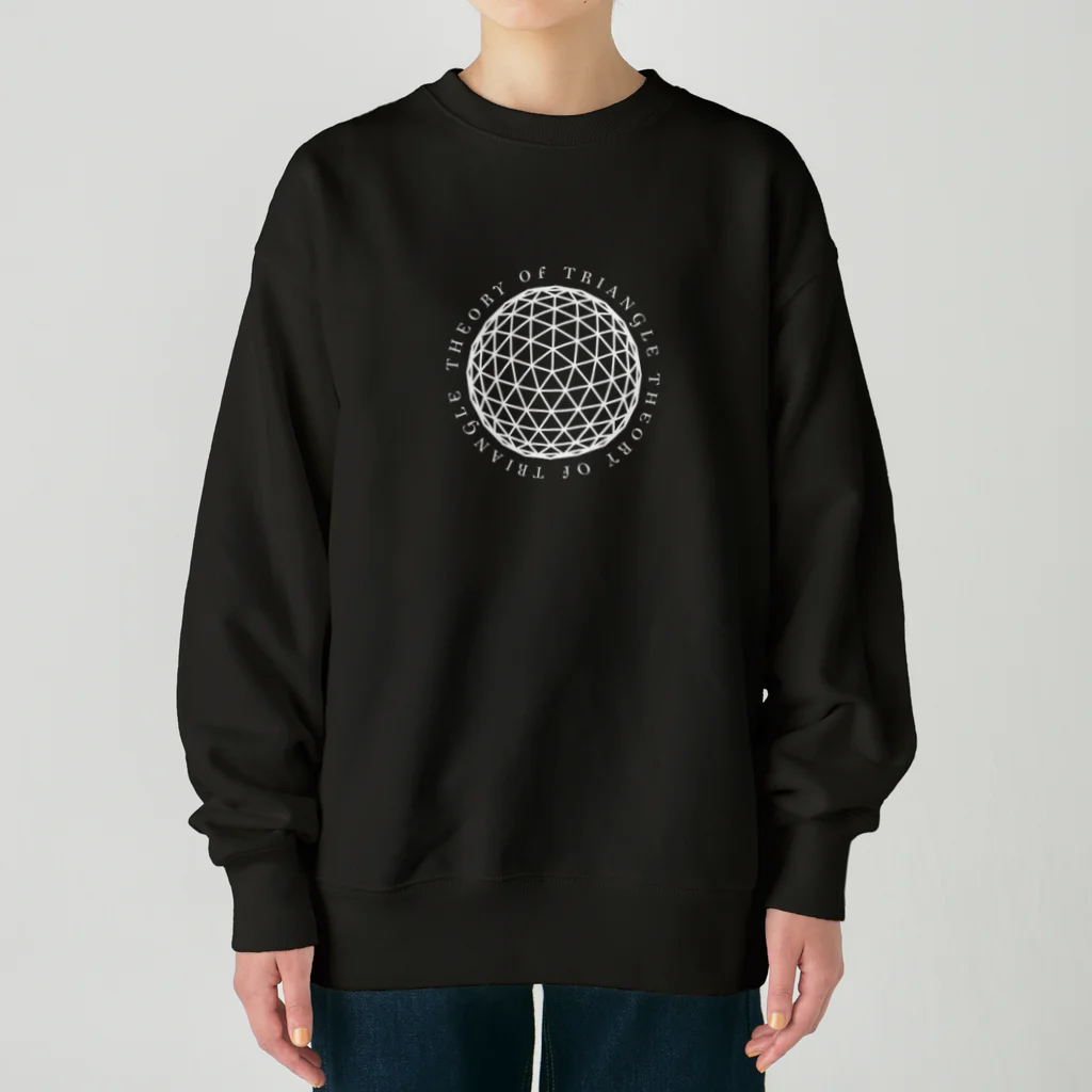 ワンインチ　オンラインストアのTHEORY OF TRIANGLE（濃色） Heavyweight Crew Neck Sweatshirt